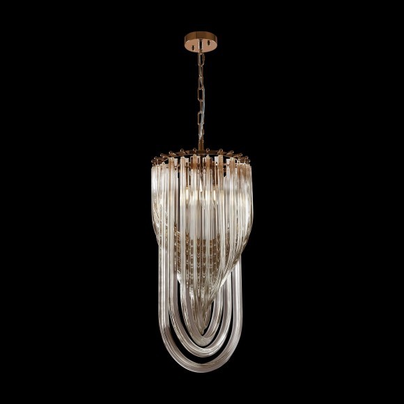 Подвесной светильник с 3 лампами Freya FR5182PL-03FG ONDA под лампы 3xE14 60W Подвесной светильник с 3 лампами Freya FR5182PL-03FG ONDA под лампы 3xE14 60W