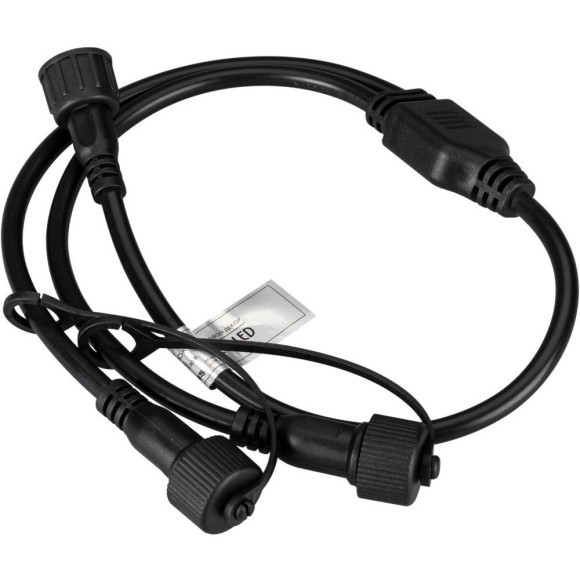 Коннектор питания ARD-CLASSIC-SYNC-RGB Black (230V, 2 ports) (Закрытый)