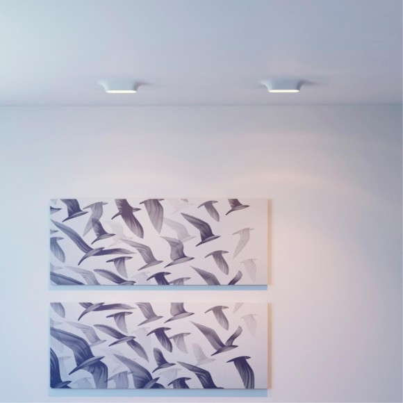 Гипсовый светильник под покраску Novotech 370496 CAIL под лампы 2xGU10 2*50W