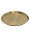 427025 Тарелка декоративная FORLEYET, H20, ?330, сталь, цвет очищенный латунь