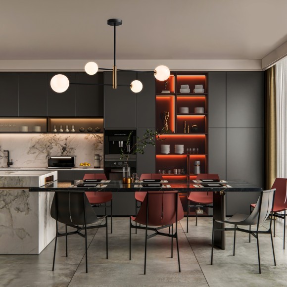 Потолочный светильник Freya FR5376CL-04B Потолочный светильник Freya FR5376CL-04B