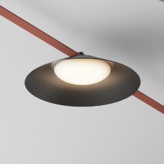 Светильник светодиодный на текстильный шинопровод Maytoni Parity TR127B-12W3K-B 650лм 12Вт CRI90 Светильник светодиодный на текстильный шинопровод Maytoni Parity TR127B-12W3K-B 650лм 12Вт CRI90