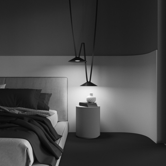 Светильник светодиодный на текстильный шинопровод Maytoni Parity TR127B-12W3K-B 650лм 12Вт CRI90