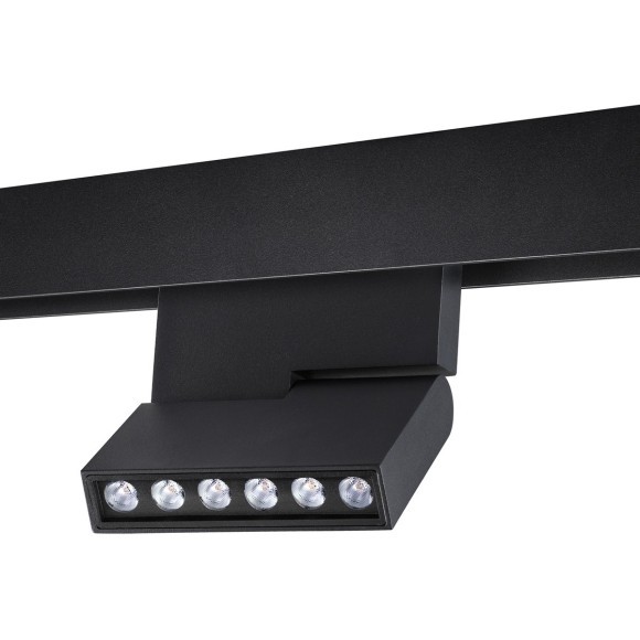 359494 Трековый светодиодный TUYA SMART светильник Novotech Flum CRI90+ 3000-6500К 960Лм 24° 12W Bluetooth Wi-Fi Алиса