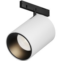 TR187-1-9W3K-M-BW Ультратонкий трековый магнитный светодиодный светильник Maytoni Levity CRI90+ 3000К 500Лм 36° 9Вт
