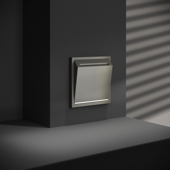 Выключатель встраиваемый VOLTUM S70 карточный 16А, (шелк)