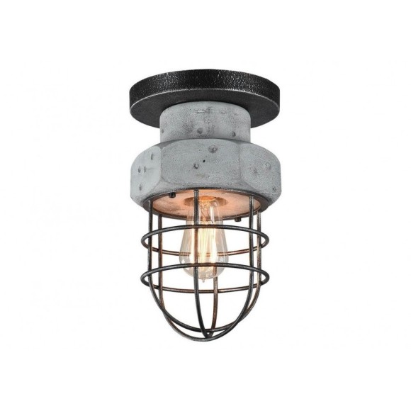 Накладной потолочный светильник Lussole GRLSP-9701 COMMACK IP21 под лампу 1xE27 10W