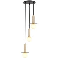 SL1194.303.03 Светильник подвесной ST-Luce латунь/белый G9 3*5W 4000K EARTHY