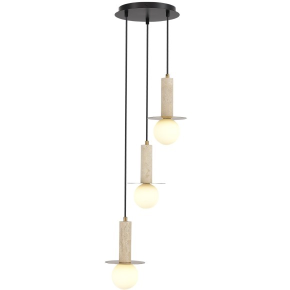 SL1194.303.03 Светильник подвесной ST-Luce латунь/белый G9 3*5W 4000K EARTHY