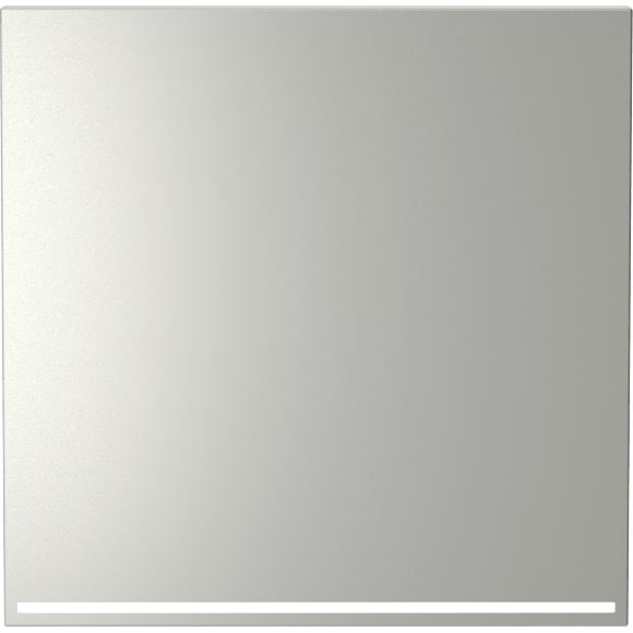 Клавиша для выключателя/переключателя одноклавишного с подсветкой, S70 (сталь)