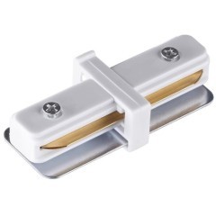 Прямой соединитель для накладных однофазных шинопроводов Novotech 135139 Прямой соединитель для накладных однофазных шинопроводов Novotech 135139