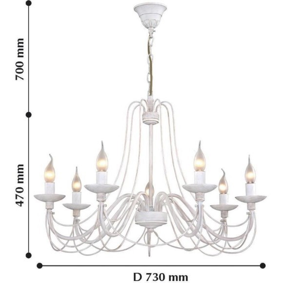 Подвесная люстра CHATEAU 2164-7P