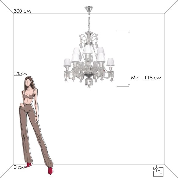 10210/12 White Подвесной светильник LOFT IT Zenith 10210/12 White Подвесной светильник LOFT IT Zenith