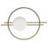 10143 Gold Бра LOFT IT Circle