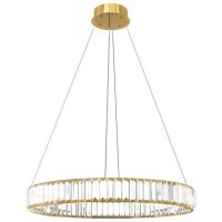 10135/600 Gold Подвесной светильник LOFT IT Crystal ring