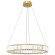 10135/600 Gold Подвесной светильник LOFT IT Crystal ring