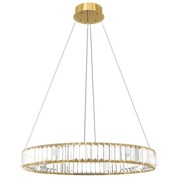 10135/600 Gold Подвесной светильник LOFT IT Crystal ring