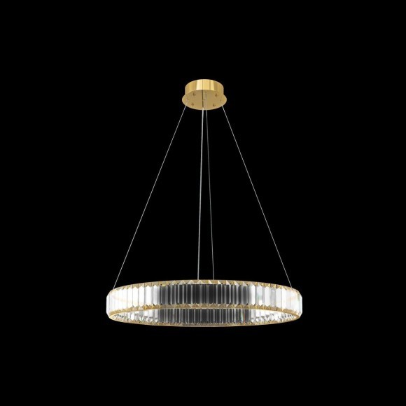 10135/600 Gold Подвесной светильник LOFT IT Crystal ring