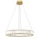 10135/600 Gold Подвесной светильник LOFT IT Crystal ring