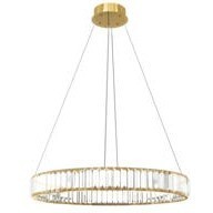 10135/600 Gold Подвесной светильник LOFT IT Crystal ring