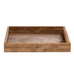 427167 COCHRANE Декоративный поднос дерево натуральный коричневый L300 B300 H40 427167 COCHRANE Декоративный поднос дерево натуральный коричневый L300 B300 H40