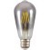 Voltega Deco 8513 Декоративная филаментная LED-лампа E27, 7 Вт, 3000К, 300 лм, дымчатое стекло, габариты 64х142 мм, не диммируемая