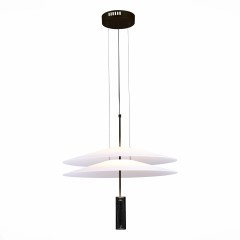 SL6101.403.01 Люстра подвесная ST-Luce Черный/Белый LED 1*15W 3000K ISOLA