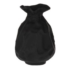 421145 TULUNAN Декоративная ваза L210, B205, H305, алюминий, черный 421145 TULUNAN Декоративная ваза L210, B205, H305, алюминий, черный