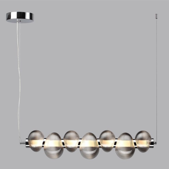 5096/24L L-VISION ODL25 419 хром/дымчатый градиент/металл/стекло Подвес линейный LED 24W 4000K 1948Лм BRUCO 5096/24L L-VISION ODL25 419 хром/дымчатый градиент/металл/стекло Подвес линейный LED 24W 4000K 1948Лм BRUCO