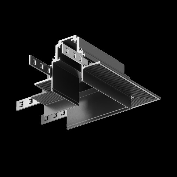 Угловой коннектор для шинопроводов в ГКЛ 12.5мм Maytoni Gravity TRX010CL-22B