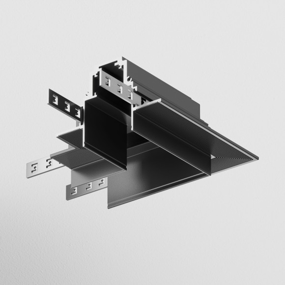 Угловой коннектор для шинопроводов в ГКЛ 12.5мм Maytoni Gravity TRX010CL-22B