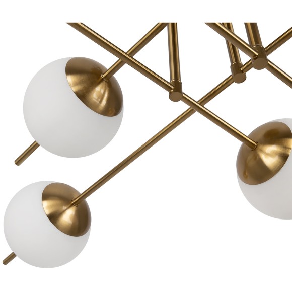 Люстра на штанге Freya FR5205PL-08BS Damask под лампы 8xE27 60W