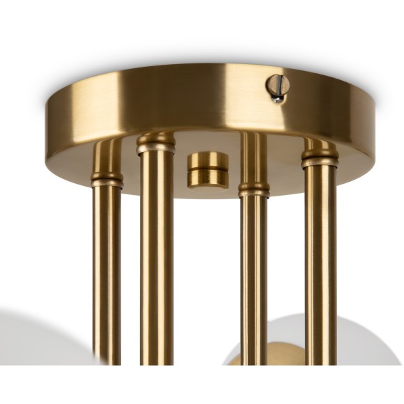 Люстра на штанге Freya FR5205PL-08BS Damask под лампы 8xE27 60W