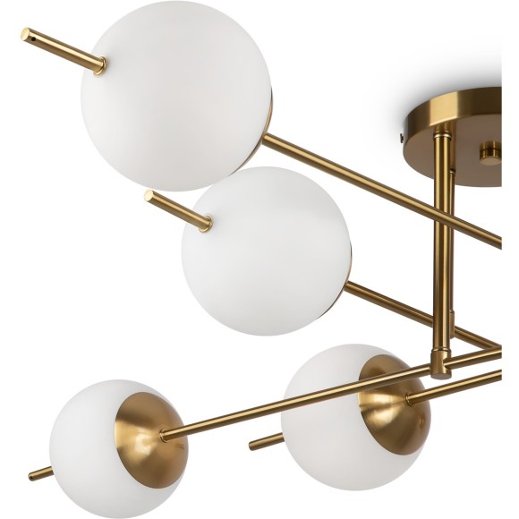 Люстра на штанге Freya FR5205PL-08BS Damask под лампы 8xE27 60W