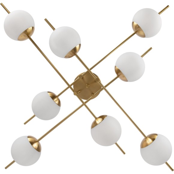 Люстра на штанге Freya FR5205PL-08BS Damask под лампы 8xE27 60W