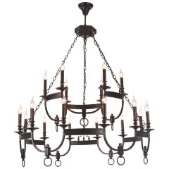 Люстра Crystal Lux SUERTE BROWN SP12+6 Люстра Crystal Lux SUERTE BROWN SP12+6