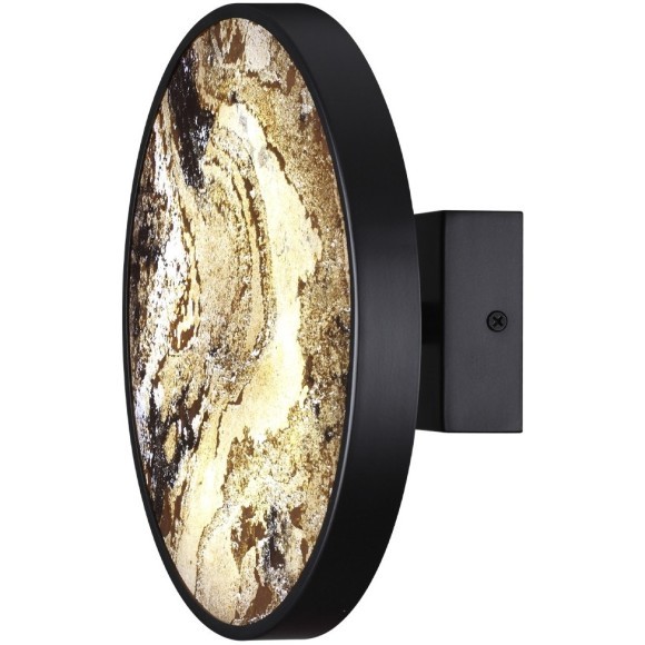 5064/15WL L-VISION ODL24 черн./серо-беж./металл/натур.камень/акрил Настенн.светильн. с переключ.цветов.темпер. LED 15W 3000К/4000K/6000K BERGI 5064/15WL L-VISION ODL24 черн./серо-беж./металл/натур.камень/акрил Настенн.светильн. с переключ.цветов.темпер. LED 15W 3000К/4000K/6000K BERGI