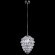 Светильник подвесной Crystal Lux CHARME SP2 CHROME/TRANSPARENT