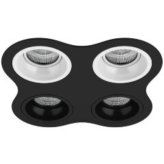 Встраиваемый светильник Lightstar D64706060707 Domino под лампы 4xGU5.3 200W
