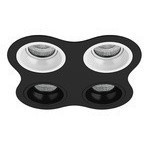 Встраиваемый светильник Lightstar D64706060707 Domino под лампы 4xGU5.3 200W