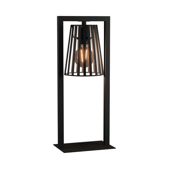 390005 EGLO BOGOTA Настольная лампа с выключателем, 1xE27, 40Вт, черный металл