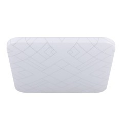 900613 Потолочный светильник RENDE, LED 19,5W, 2300lm, L380, B380, H60, сталь, белый/пластик, белый, серебряный