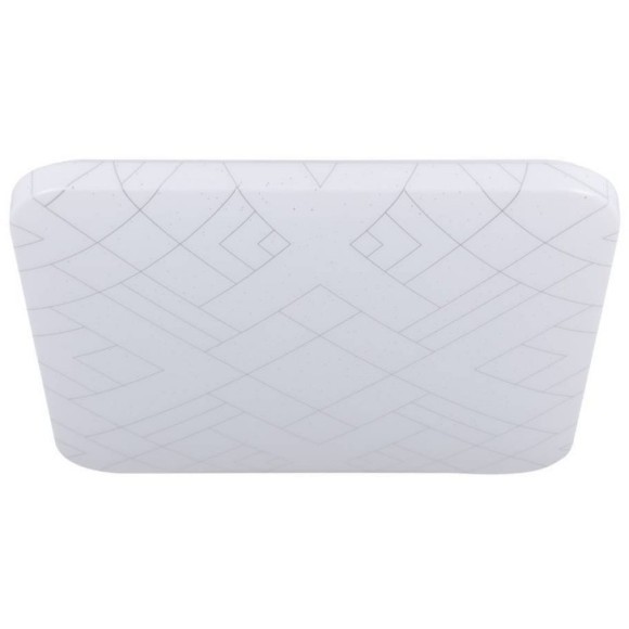 900613 Потолочный светильник RENDE, LED 19,5W, 2300lm, L380, B380, H60, сталь, белый/пластик, белый, серебряный