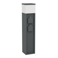 901032 EGLO PARK 5 Уличный блок штекерных розеток, IP54, E27, 25W, алюминий, пластик, антрацитовый