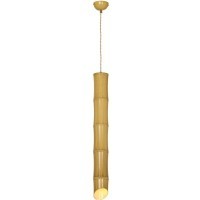 Подвесной светильник цилиндр Lussole LSP-8564-4 BAMBOO IP21 под лампу 1xGU10 50W