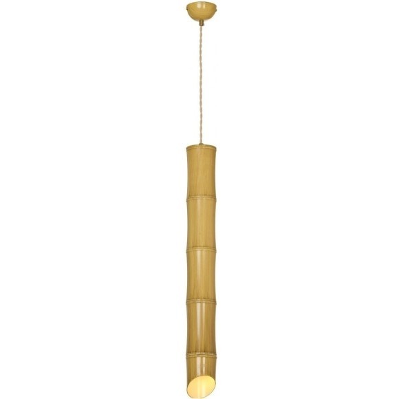 Подвесной светильник цилиндр Lussole LSP-8564-4 BAMBOO IP21 под лампу 1xGU10 50W