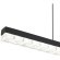 SL1018.423.01 Светильник подвесной ST-Luce черный/прозрачный LED 1*32W 4000K EUCLIDICS