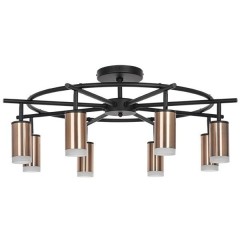 Люстра на штанге Lightstar LR7183080 Rullo под лампы 8xGU10 400W