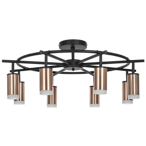 Люстра на штанге Lightstar LR7183080 Rullo под лампы 8xGU10 400W