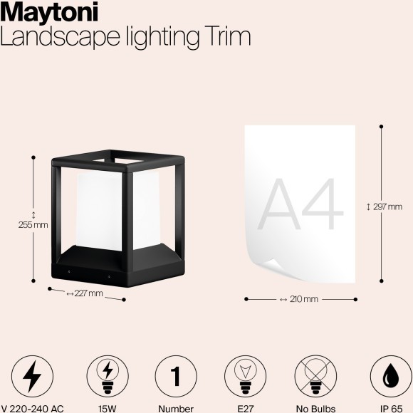 Ландшафтный светильник Outdoor O455FL-01GF